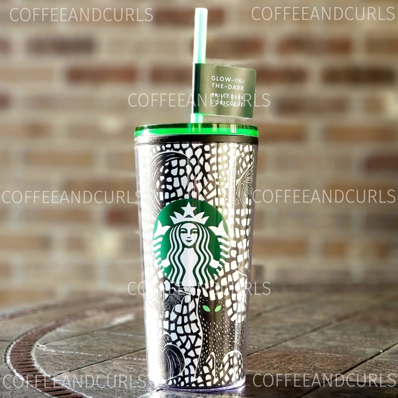 LAST! Starbucks Glow In The Dark Tumbler 12oz Halloween 2020 - Picture 2 of 10